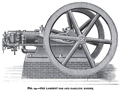 The Lambert Gas and Gasoline Engine